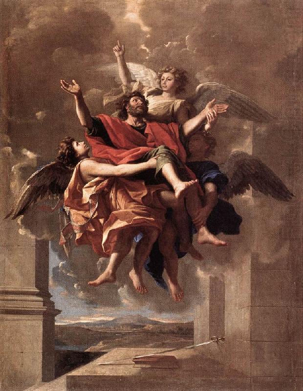 The Ecstasy of St Paul, Nicolas Poussin